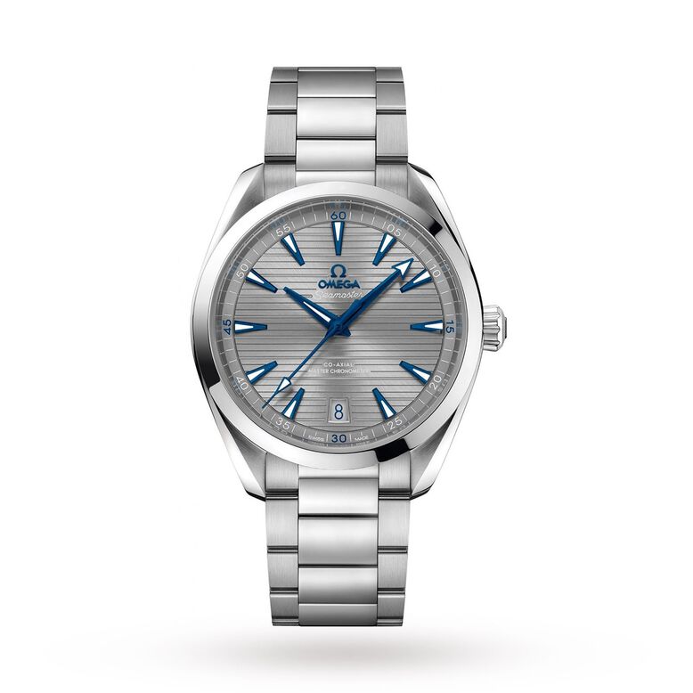 Seamaster Aqua Terra 150M Mens Grey Dial 41mm Automatic Co-Axial Watch, , hi-res