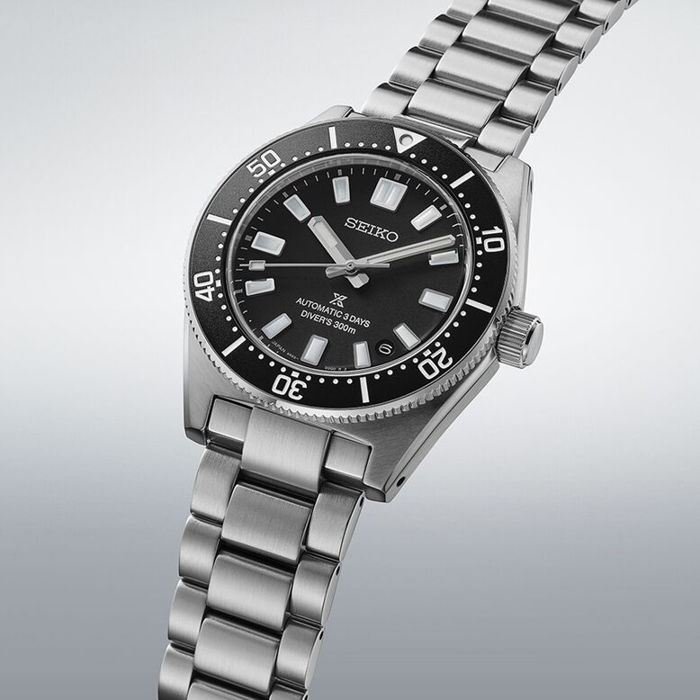 Prospex 1965 Revival Diver&#39;s 3-day 300m in Cove Black, , hi-res