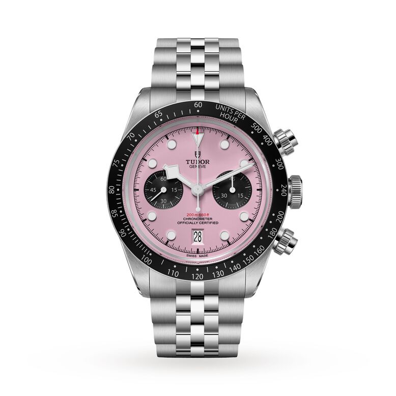 Black Bay Chrono 41mm Steel Case Pink Dial, , hi-res