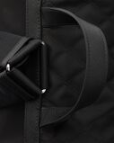 Re-Nylon and leather backpack, , hi-res