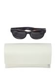 Check Round Sunglasses, , hi-res