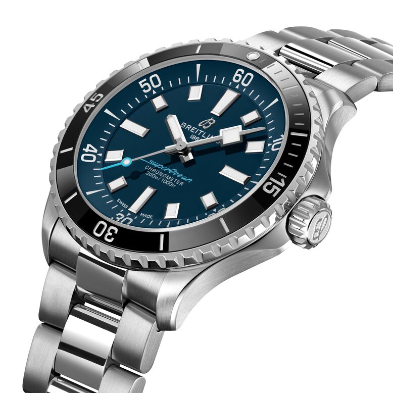Superocean Automatic 42mm UK Limited Edition Mens Watch Blue The Watches of Switzerland Group Exclusive, , hi-res