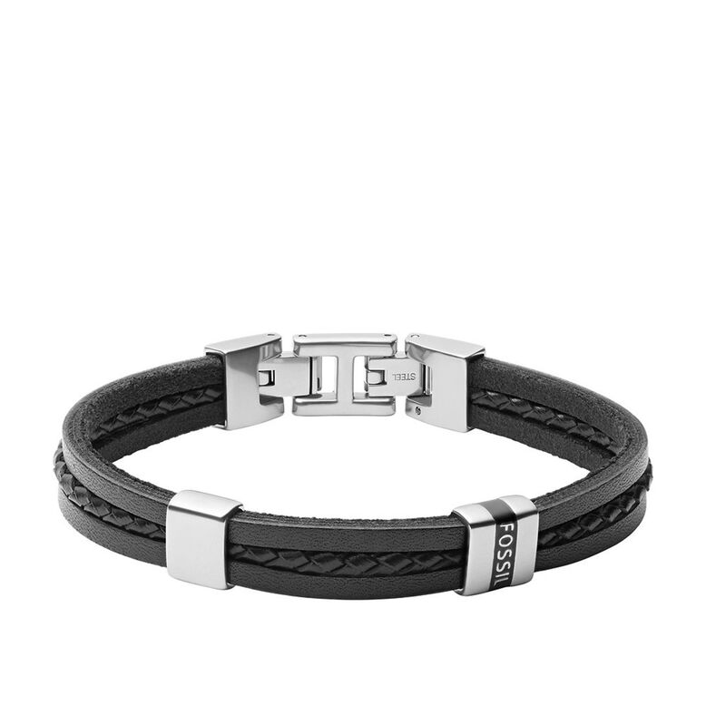 Vintage Casual Man Bracelet Silver, , hi-res
