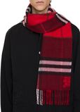 Contrast Check Cashmere Scarf, , hi-res