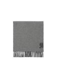 Wide Reversible Check Cashmere Scarf, , hi-res