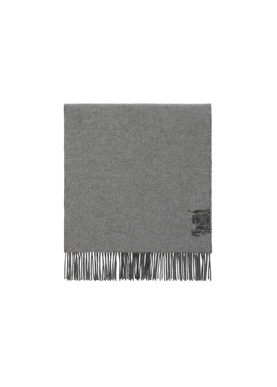 Wide Reversible Check Cashmere Scarf, , hi-res