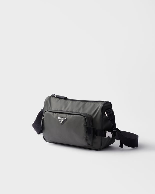 Medium Re-Nylon and Saffiano leather shoulder bag, , hi-res