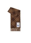 Check Cashmere Scarf