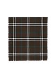 Wide Check Wool Scarf, , hi-res