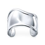 Elsa Peretti® Small Bone Cuff in Silver, 43 mm Wide - Size Small