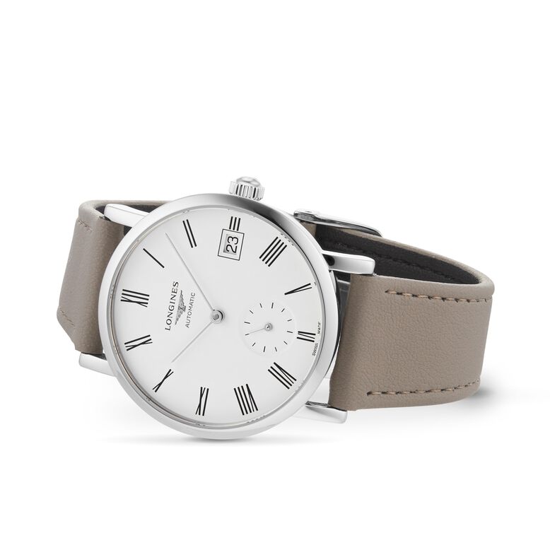 Elegant Collection 34.5mm Ladies Watch Beige Strap, , hi-res