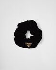 Velvet scrunchie