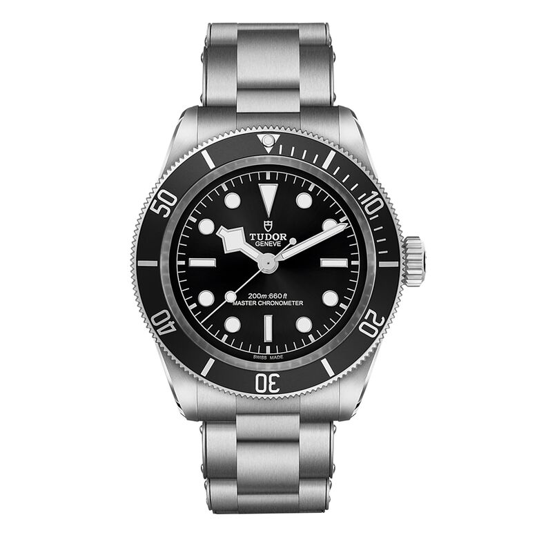 Black Bay 41mm steel case steel bracelet, , hi-res