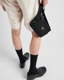 Re-Nylon and Saffiano leather shoulder bag, , hi-res