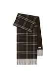 Reversible Check Cashmere Scarf, , hi-res