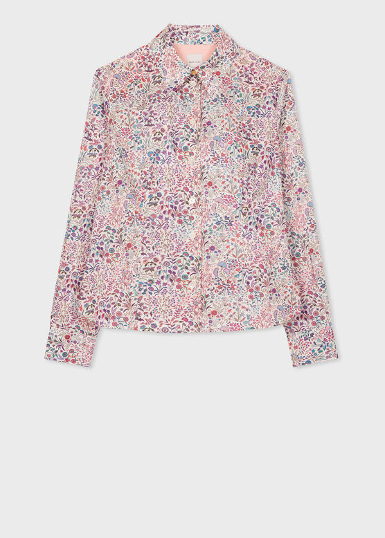 Paul Smith Women&#39;s Multicolour &#39;Liberty Floral&#39; Cotton Shirt, , hi-res