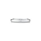 Elsa Peretti® stacking band ring in platinum. - Size 4 1/2