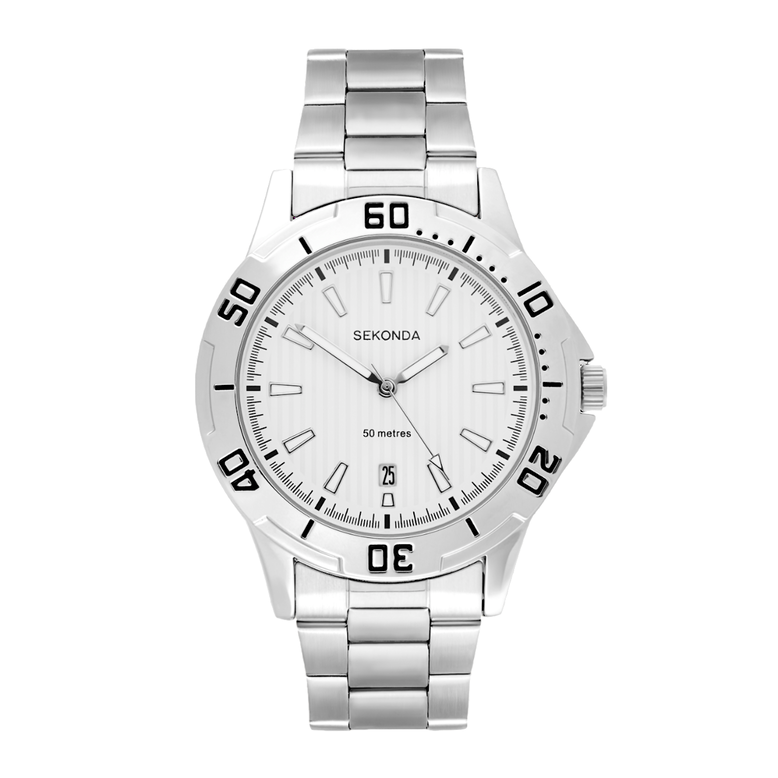 Men's Dive Watch - White, , hi-res