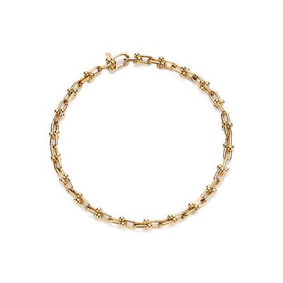 Tiffany City HardWear micro link bracelet in 18k gold, medium