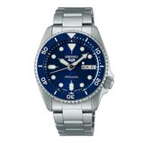 5 Sports SKX 'Street Denim' 38mm Mens Bracelet Watch Blue, , hi-res