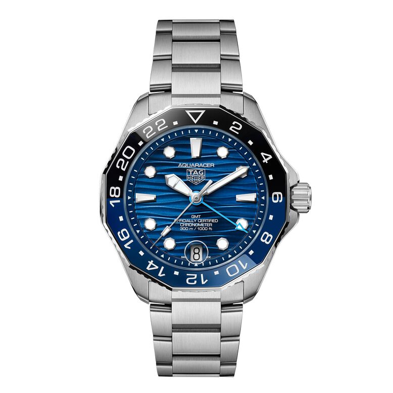 Aquaracer Professional 300 GMT 42mm Mens Watch Blue, , hi-res