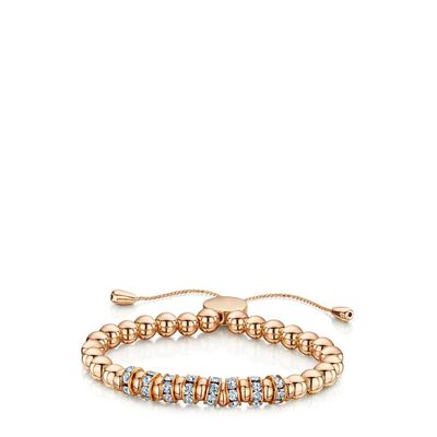 Simplicity Cluster Rose Gold Bracelet