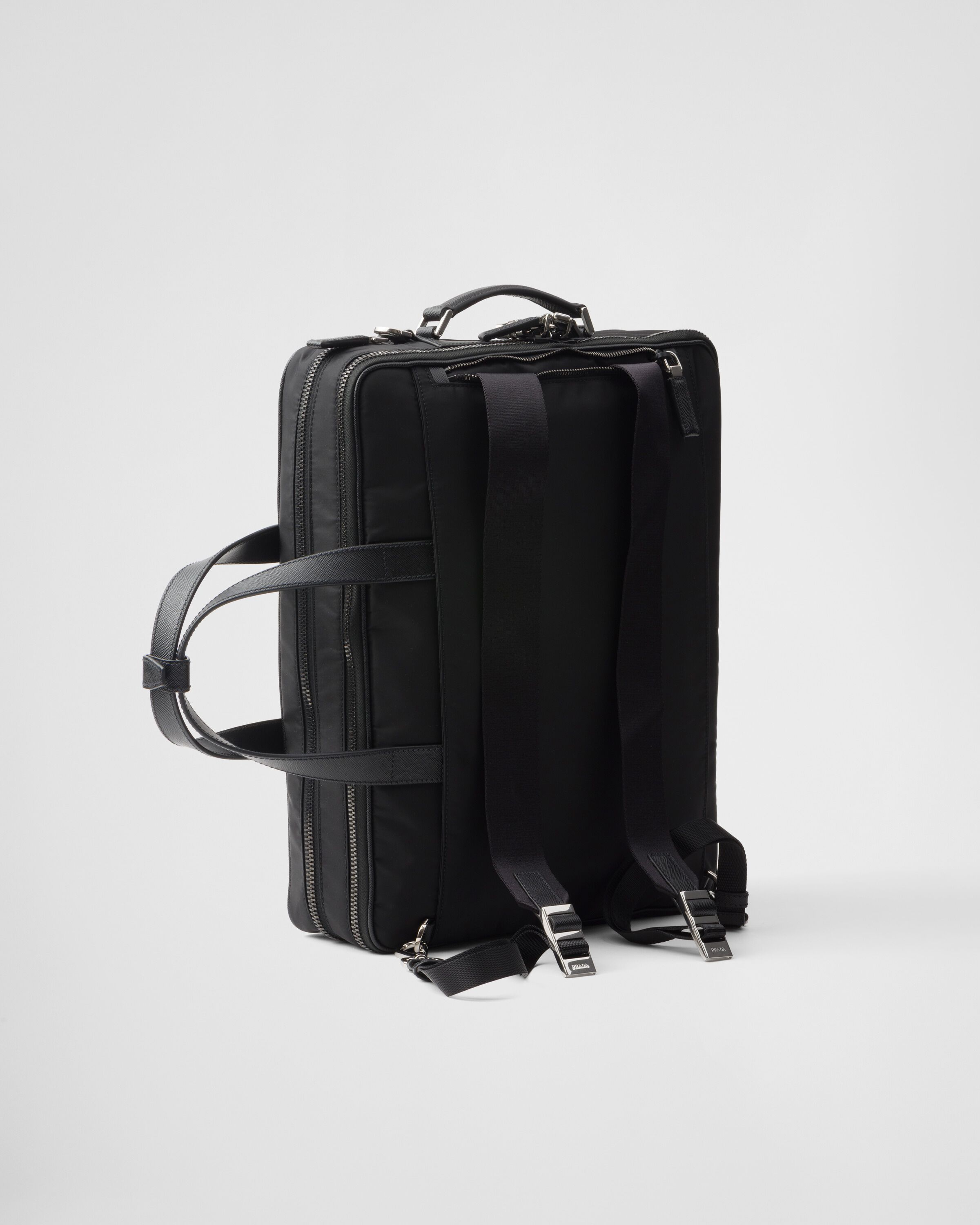 Prada leather briefcase hotsell