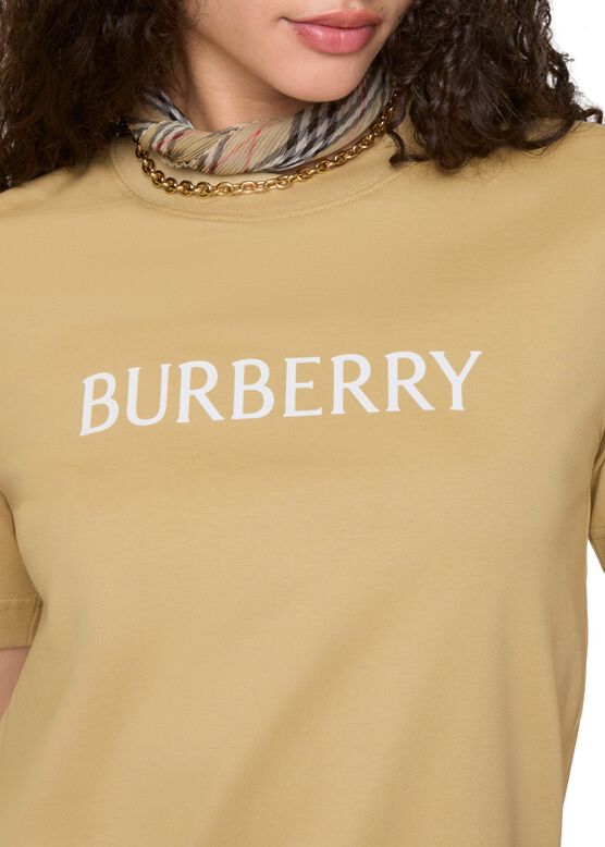 Logo Cotton T-shirt, , hi-res