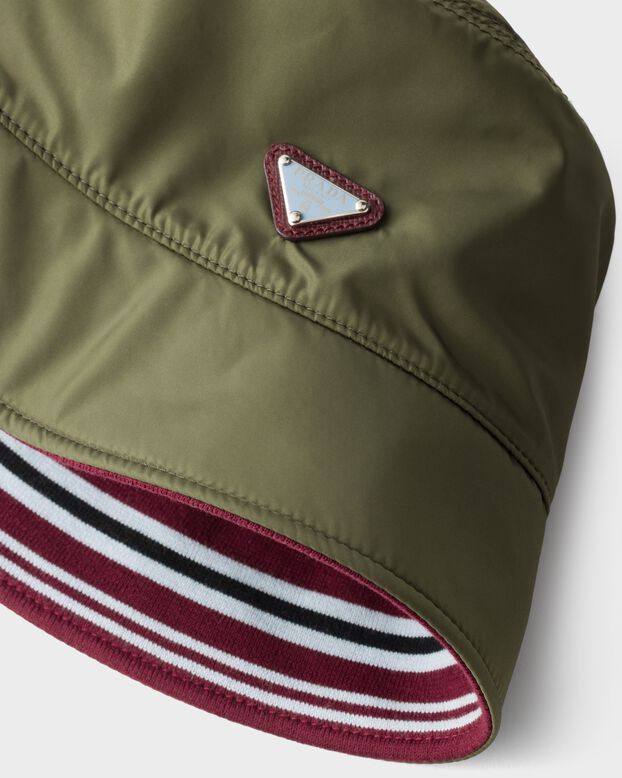Re-Nylon bucket hat, , hi-res