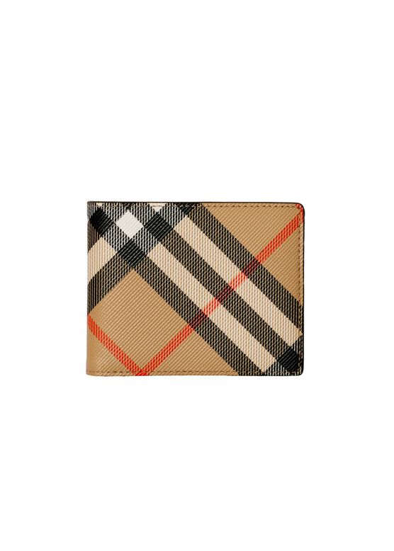 Check Slim Bifold Wallet, , hi-res