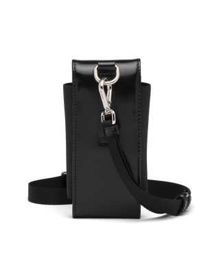 Brushed leather smartphone case, , hi-res