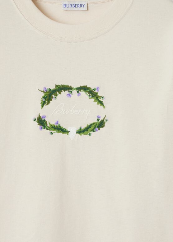 Thistle Logo Cotton T-shirt, , hi-res