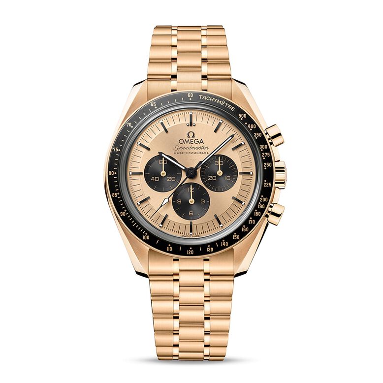 Speedmaster Moonwatch Professional Co-Axial Master Chronometer Chronograph 42mm Mens Watch Gold, , hi-res