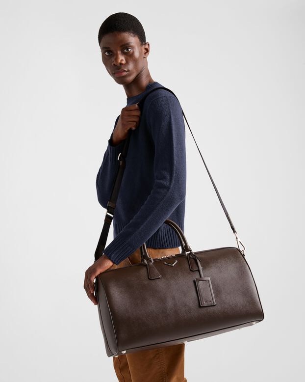 Saffiano Leather Travel Bag, , hi-res