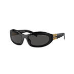 Glimpse Sunglasses 0MU 14ZS - 16K08Z Dark Grey