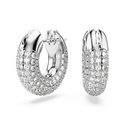 Dextera Lady Earrings Rhd Crystal - Silver
