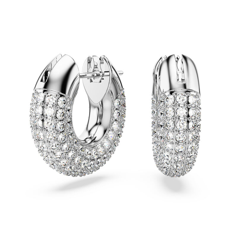 Dextera Lady Earrings Rhd Crystal - Silver, , hi-res