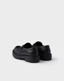 Brushed leather loafers, , hi-res