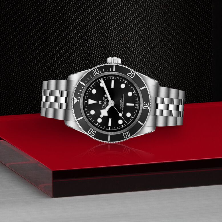 Black Bay 41mm steel case steel bracelet, , hi-res