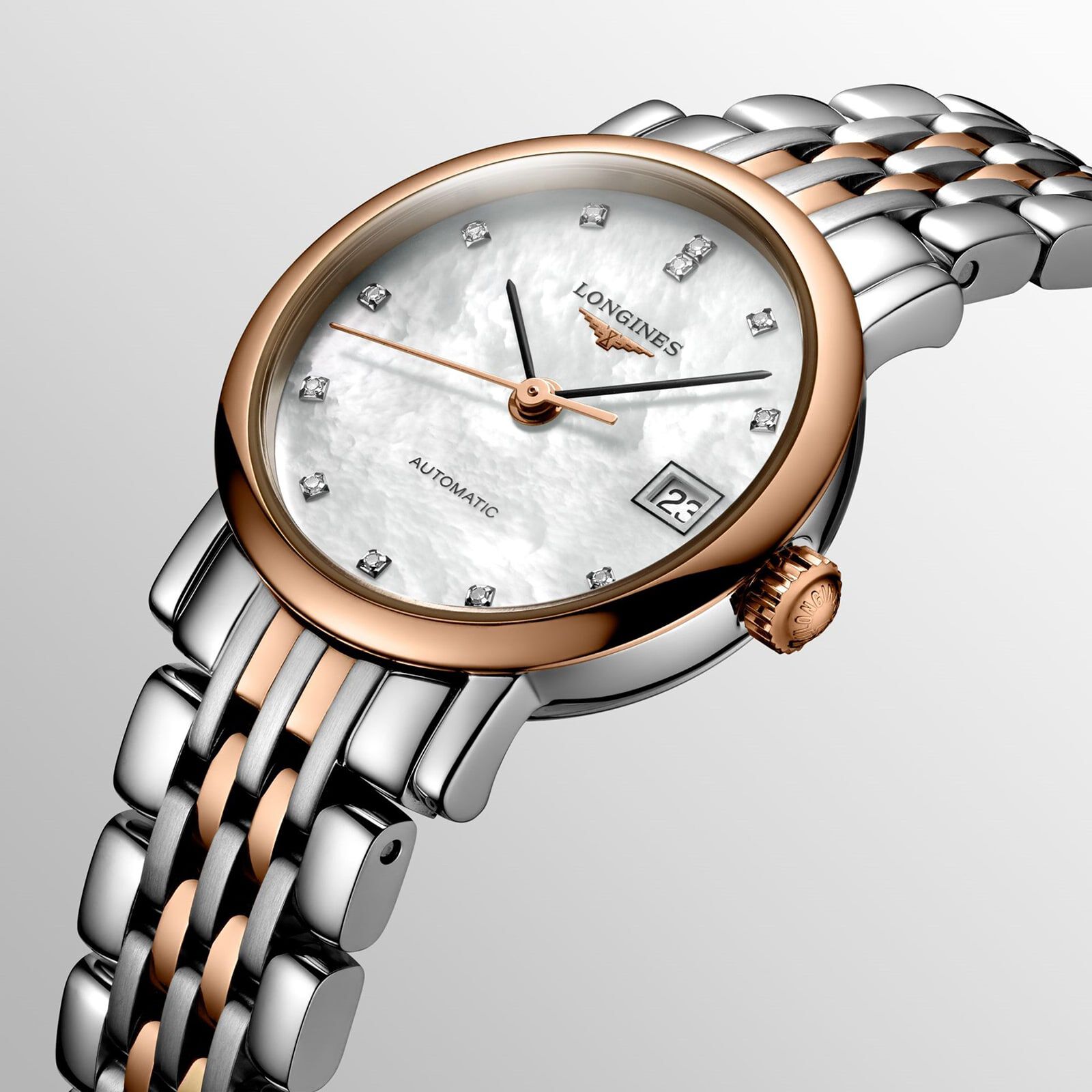Longines automatic ladies sale watch