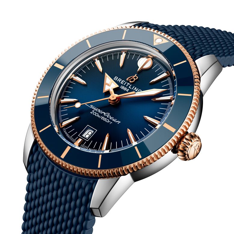 Superocean Heritage B31 Automatic 44mm Mens Watch Blue Rubber, , hi-res