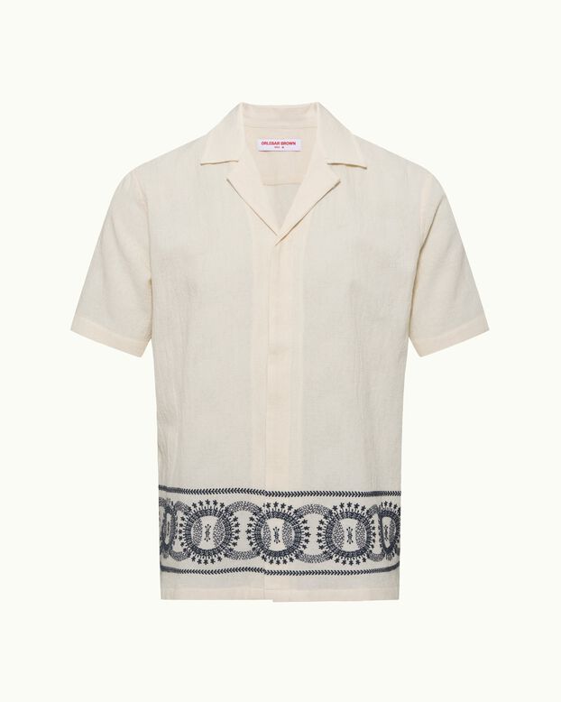 Maitan Cirqua Embroidery White Sand/Night Iris, , hi-res