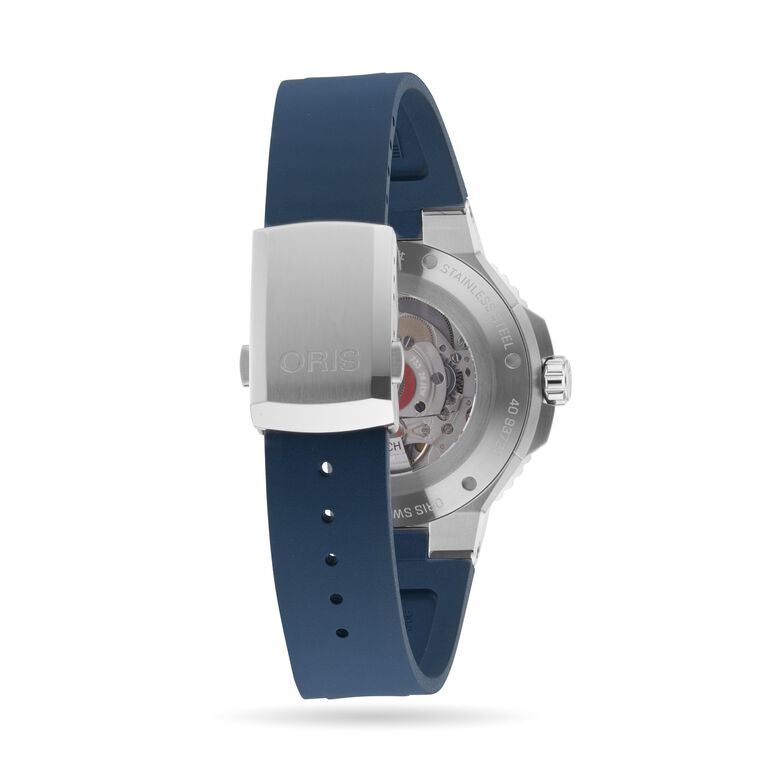 Aquis Date 43.5mm Blue Strap, , hi-res