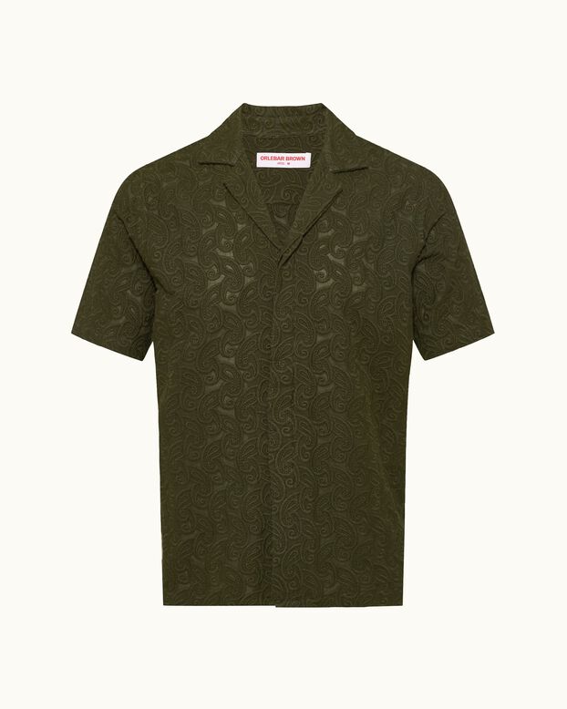 Maitan Broderie Anglaise Fate Bayleaf Green, , hi-res