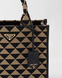 Small Prada Symbole embroidered fabric handbag, , hi-res