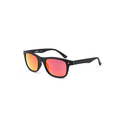 Junior Wafer Black and Red Mirrored Sunglasses J503
