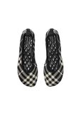 Check Knit Baby Ballerinas, , hi-res