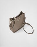 Leather mini shoulder bag, , hi-res
