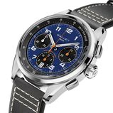 Multichron Sport Chronograph Automatic 41mm Unisex Watch Blue Dial Leather, , hi-res