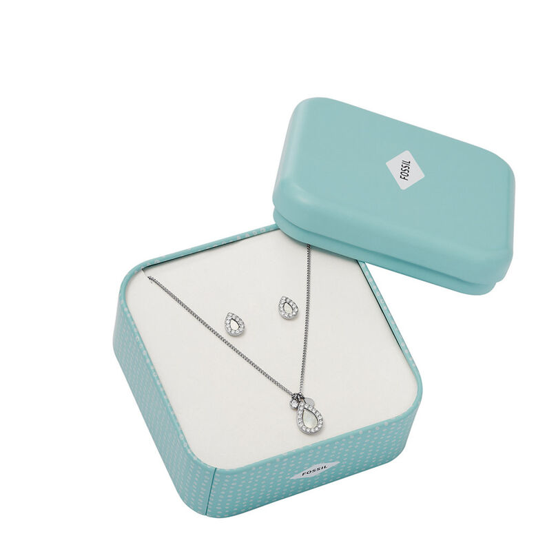 Gift Set Woman Jewelry Silver Mop, , hi-res